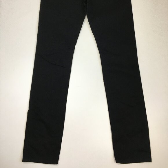 HUDSON Black COLLIN Flap 5 Pocket Logo Hardware Skinny Jeans - Picture 11 of 11